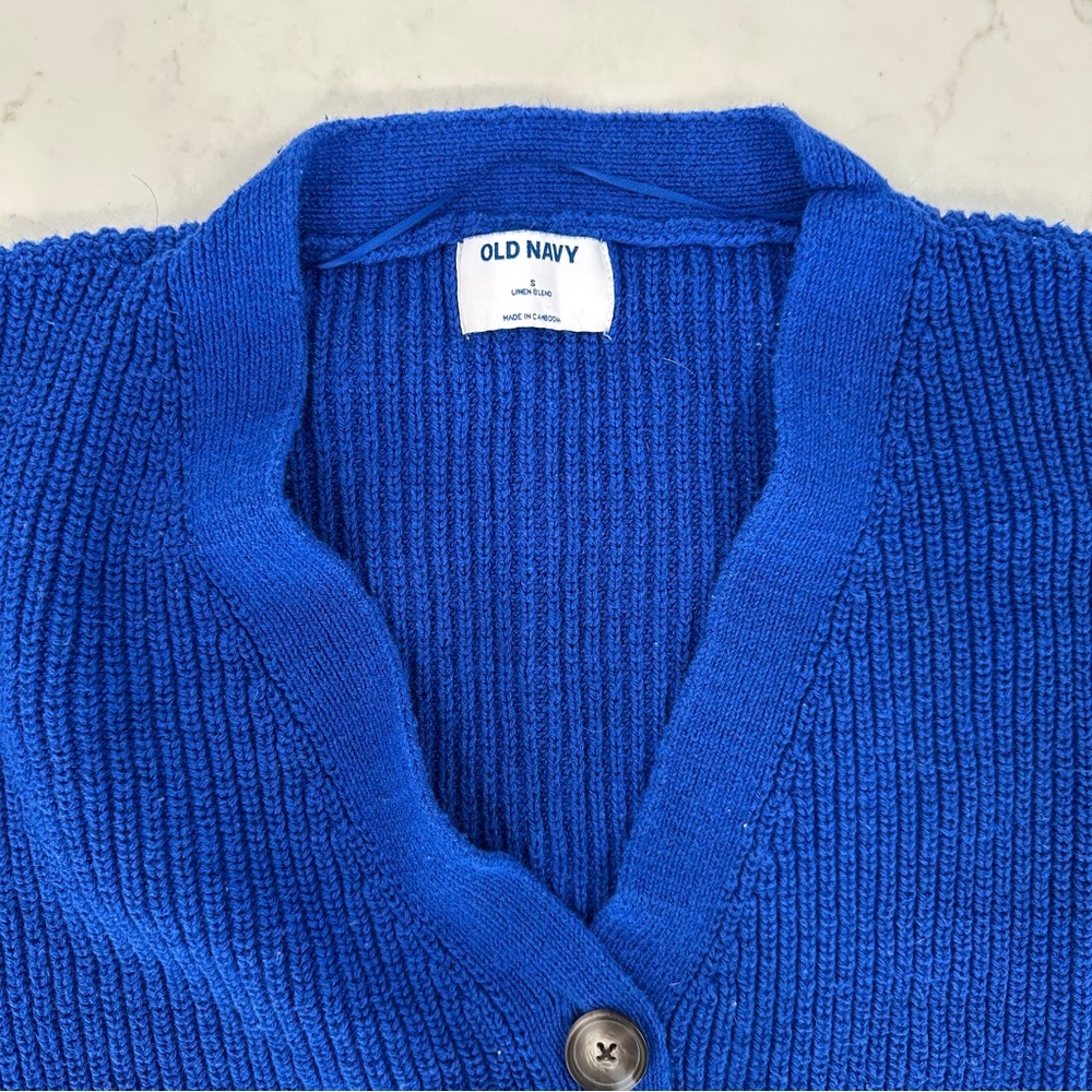 Old Navy Royal Blue Cardigan - Picture 2 of 5